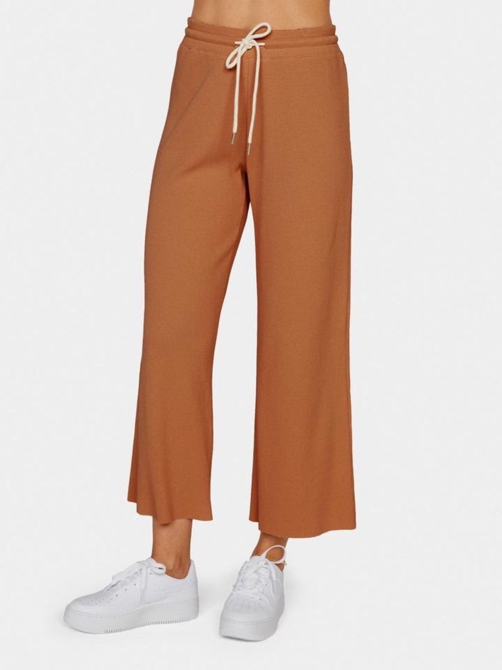 MATE the Label Ali Thermal Pant Organic Cotton Pull On Knit Relaxed Fit